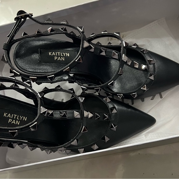 Kaitlyn Pan Studded High Heels size 6.5 - Picture 5 of 7